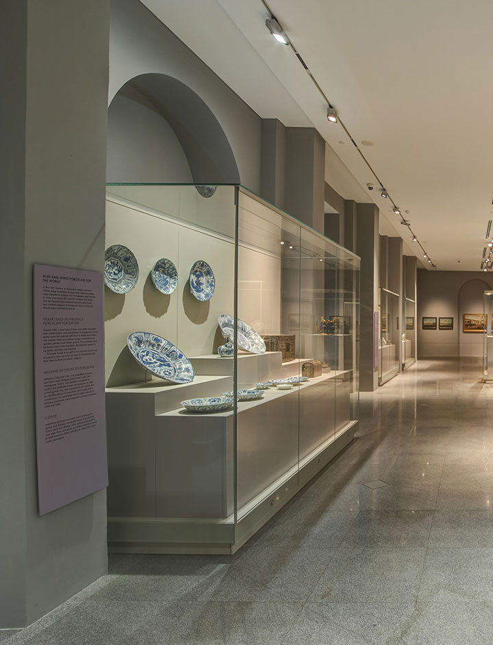 Left interior image of Asian Civilisation Museum venue